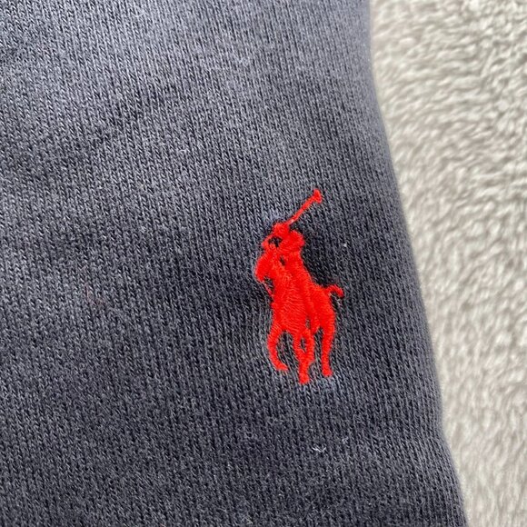 Polo Ralph Lauren Jogger Pants Size 2XB Black Drawstring Sweatpants Pull On - Picture 8 of 16